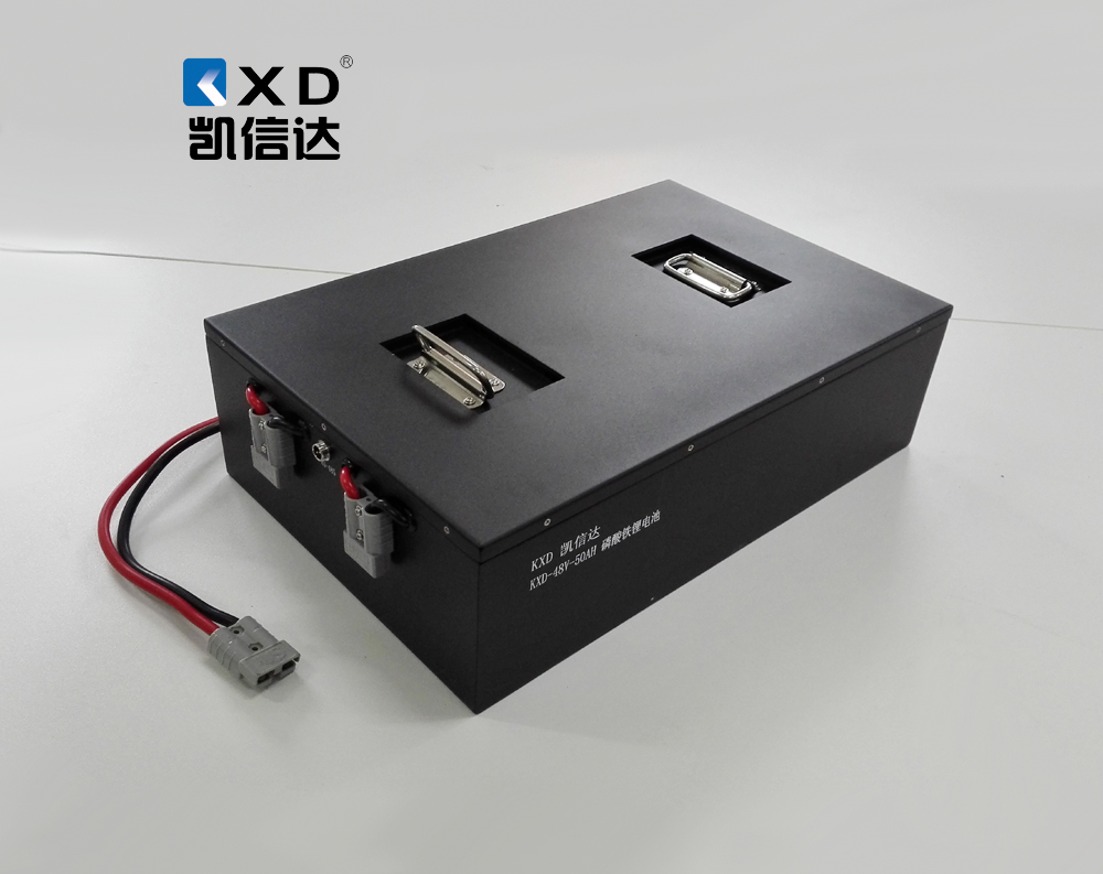 凱信達：48V100AH磷酸鐵鋰動力電池組  電動叉車磷酸鋰電池 AGV自動搬運車鋰電池