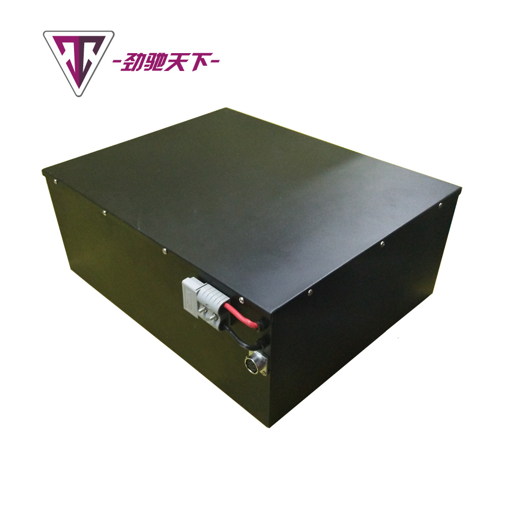 24V 48V 帶RS485通訊協議 智能機器人AGV平板小車大容量鋰電池