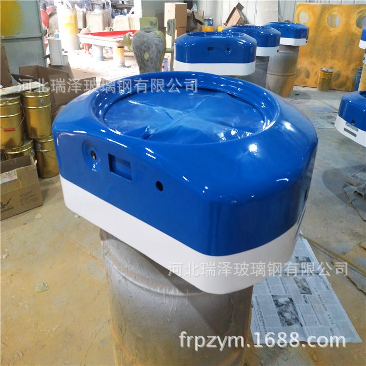 玻璃鋼異形外殼 加工定做玻璃鋼智能分揀機(jī)器人AGV外殼