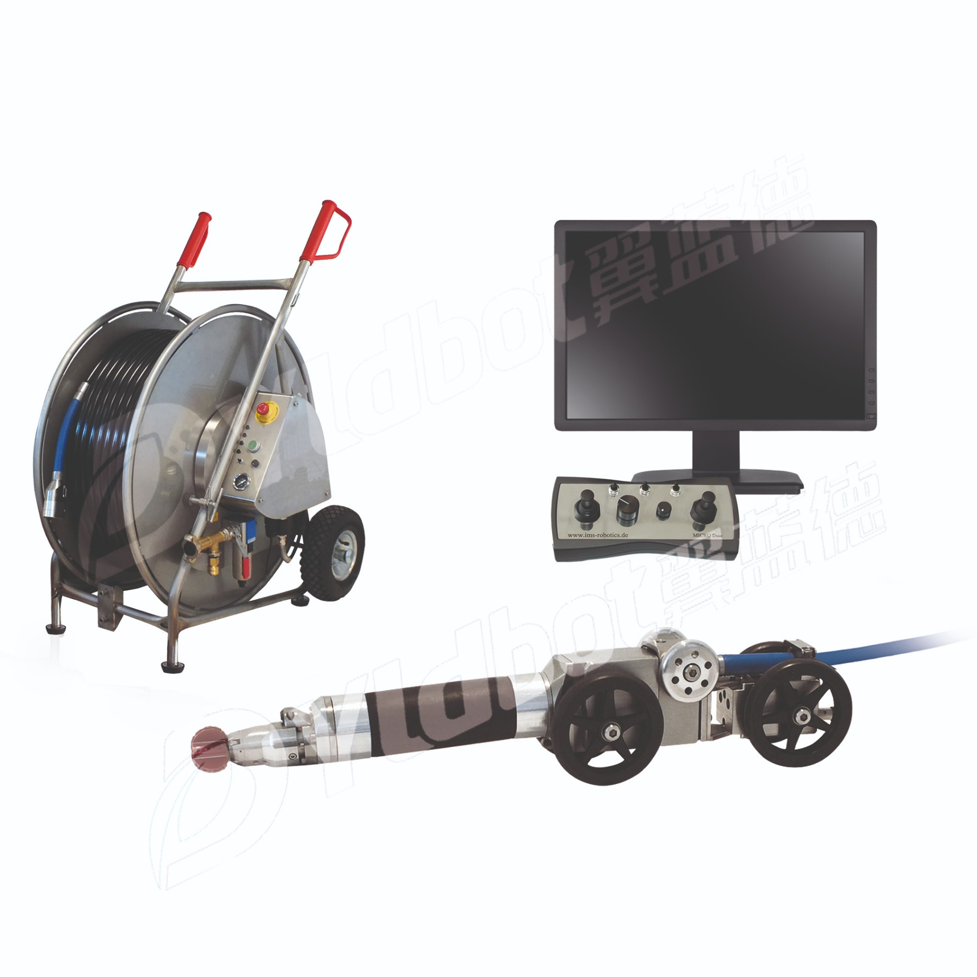 管道切割機器人  非開挖修復設備 landrobots.com