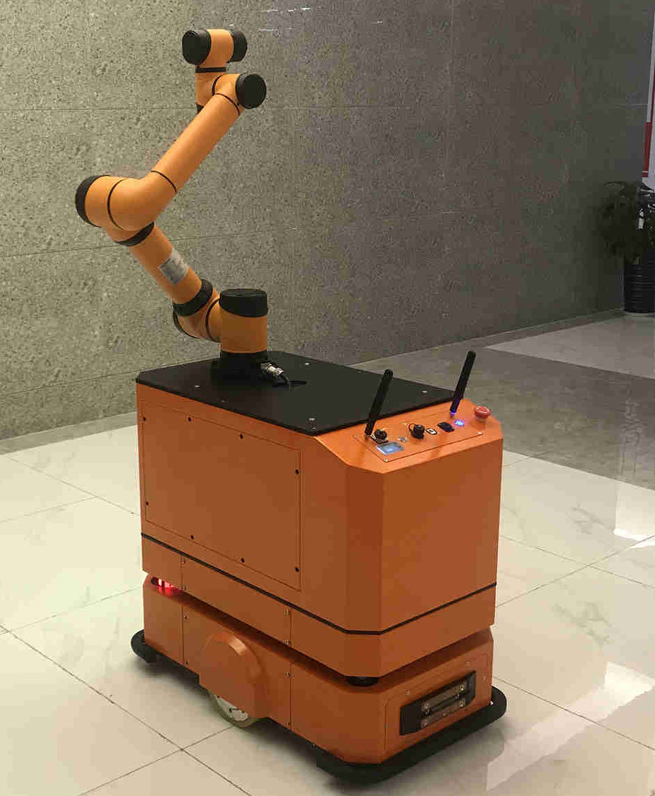 AGV小車定制_復合式AGV_AGV抓取車_AGV機械臂