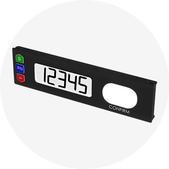電子標簽  eP2050F(5位 白色燈蓋)