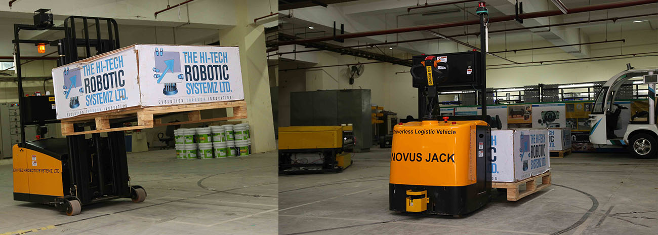 THE HI-TECH ROBOTIC  堆垛機Novus Jack