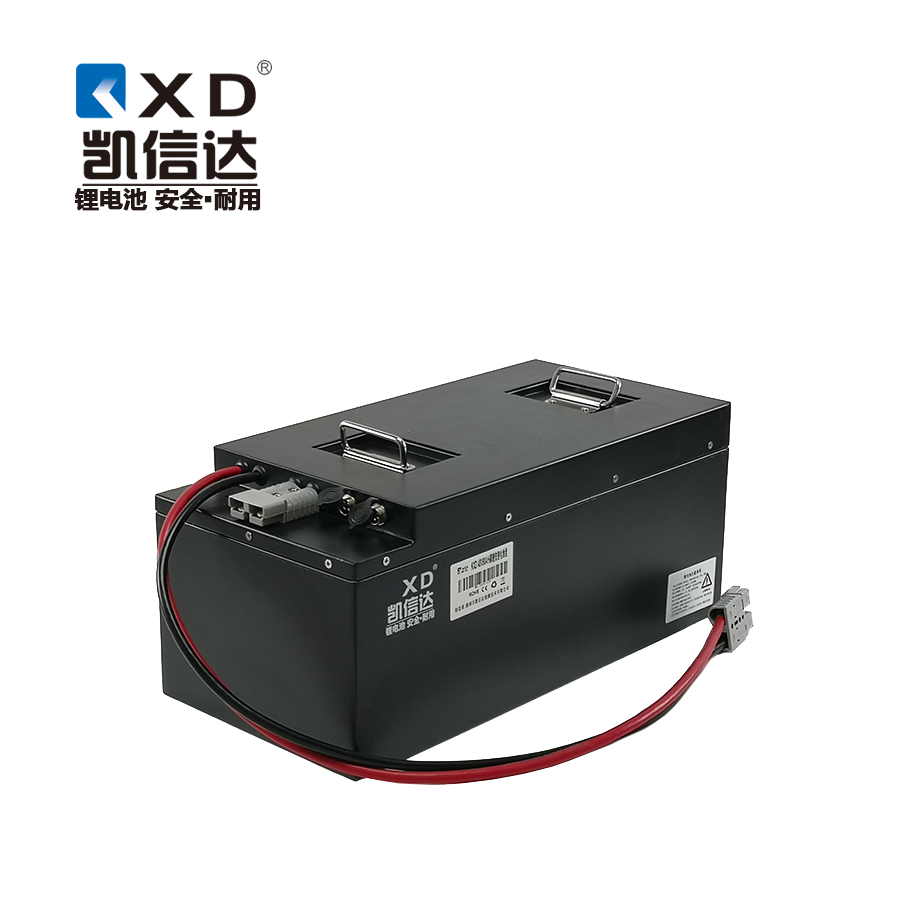 自動搬運小車 AGV RGV智能機器人鋰電池48V90AH磷酸鐵鋰電池組