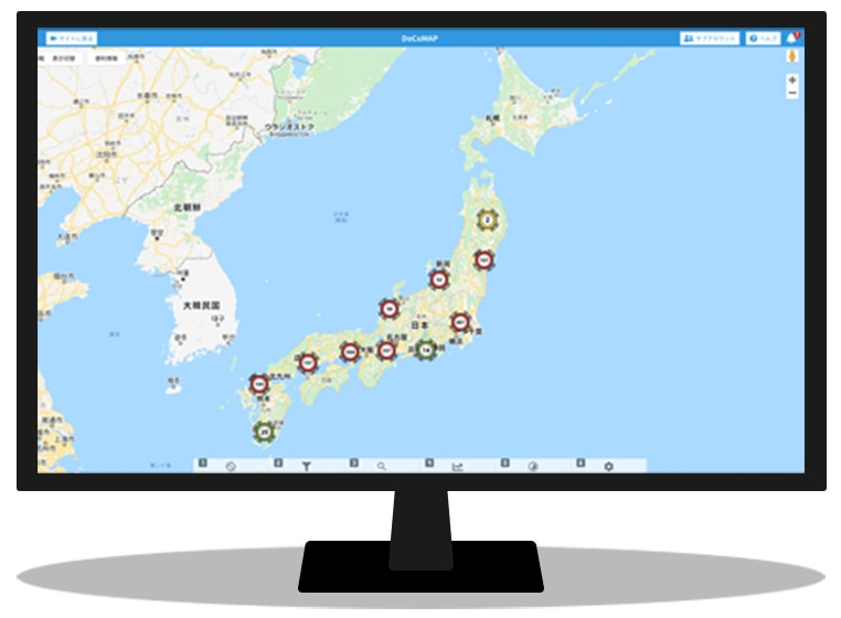 DoCoMAP  GPS車輛位置信息管理系統