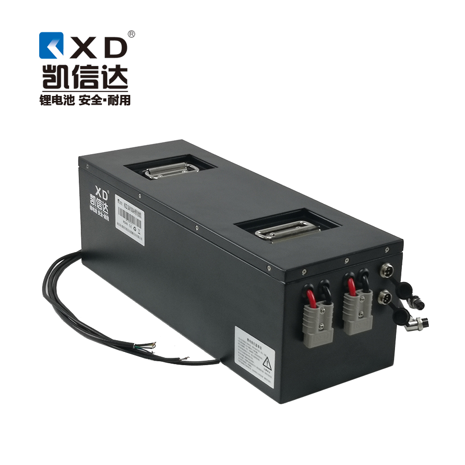 自動搬運小車鋰電池 智能機器人電池48V40AH磷酸鐵鋰電池組帶can通訊