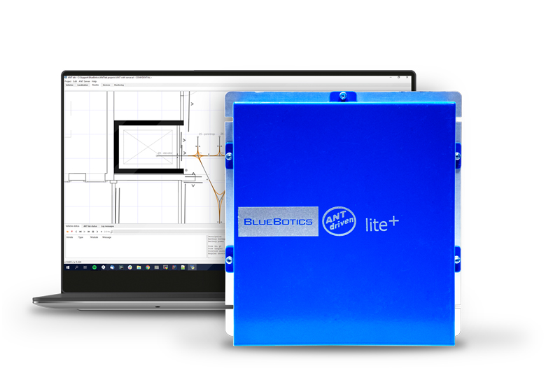BlueBotics：ANT?lite+-車輛的控制和定位系統