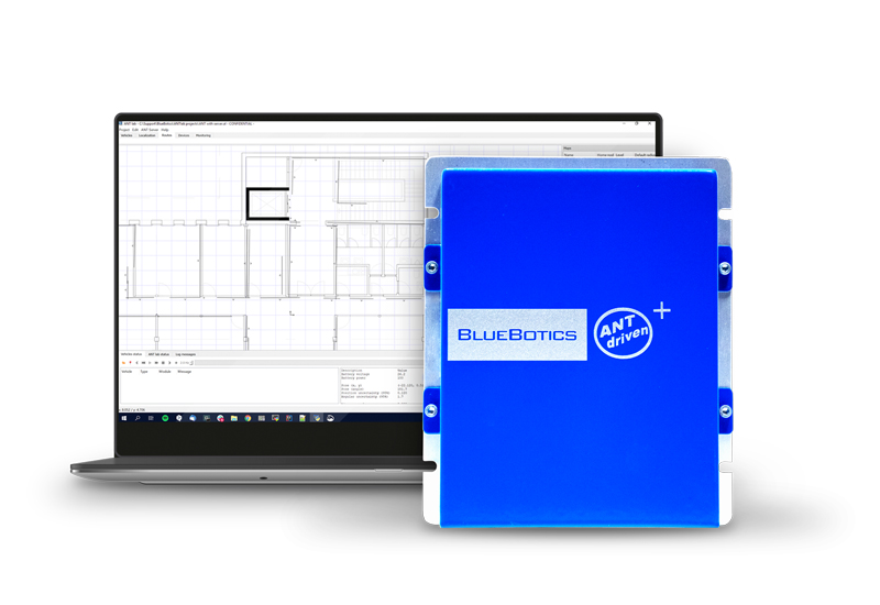 BlueBotics：ANT? localization+-AGV定位系統