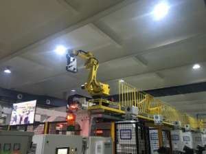 湛鼎工業機器天軌行走機加工自動化