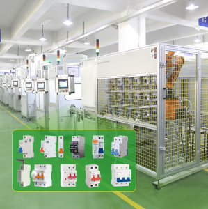 奔龍低壓電器自動化組裝檢測柔性生產線