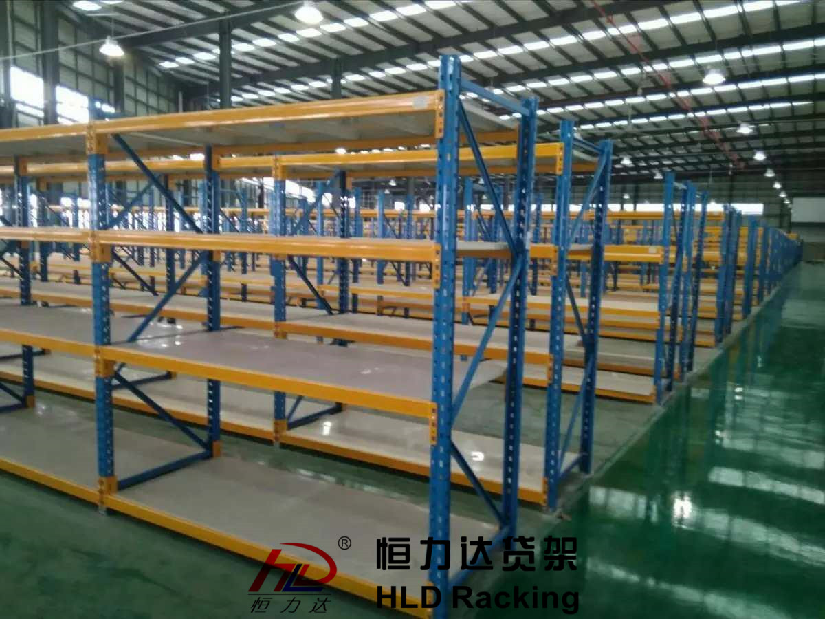 輕中型擱板式貨架-輕型貨架-倉儲貨架-廣州恒力達