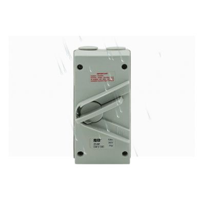 指印工業防水隔離開關ZAF3-320 3芯 20A
