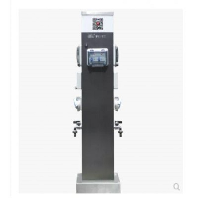 指印智能水電樁ZDWI-04 APP 碼頭岸電箱 房車營地充電樁