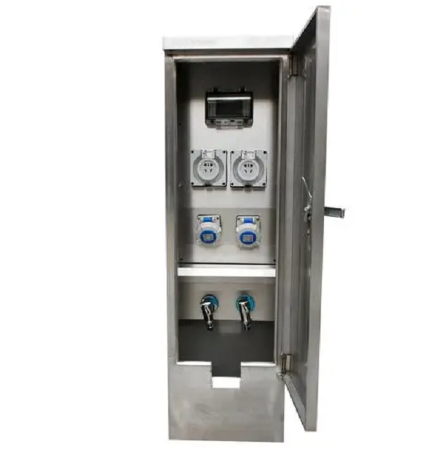 指印水電樁ZDW-06 岸電箱 游艇碼岸電箱 水電柱 房車營地充電樁