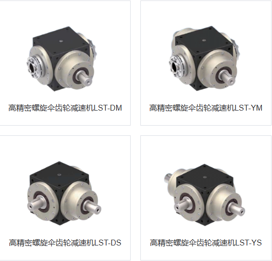 LST高精密螺旋傘齒輪減速機