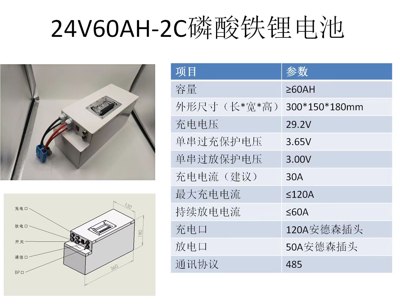 AGV/AMR鋰電池