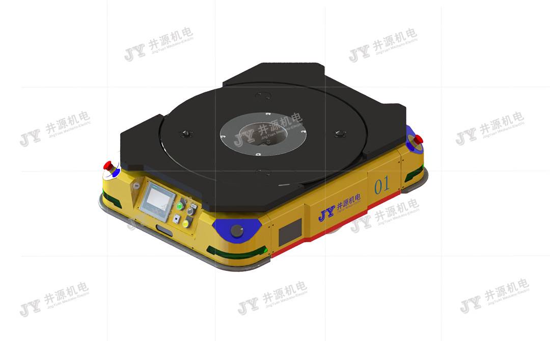 二維碼導引潛入舉升型AGV