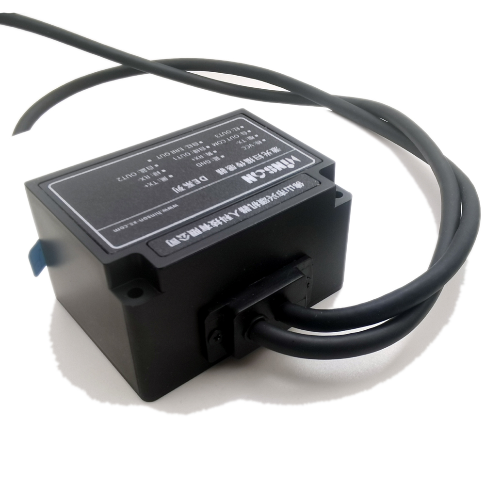 4入4出PNP信號120°掃描測量型避障雷達 4線激光傳感器 DE-4611