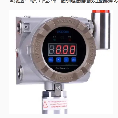 激光甲烷檢測(cè)報(bào)警儀-工業(yè)級(jí)防爆式-固定在線監(jiān)測(cè)