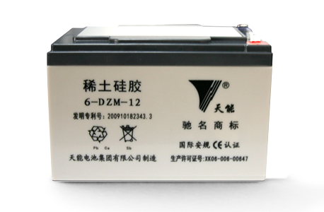 天能稀土硅膠電池