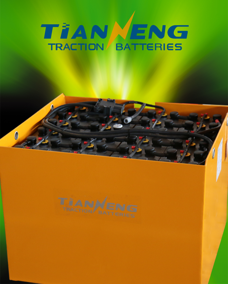 天能2V叉車用牽引電池