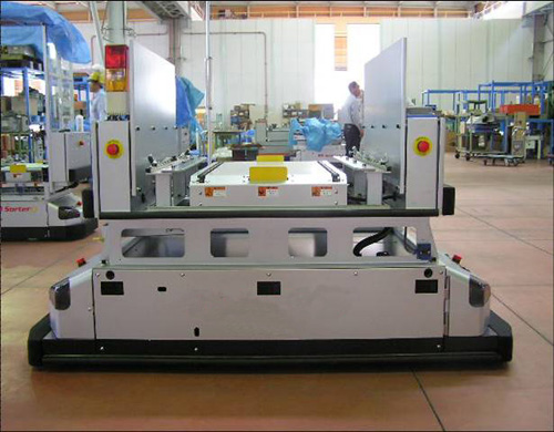 廣州遠能:鏈帶型移載小車 AGV--LD-BM640